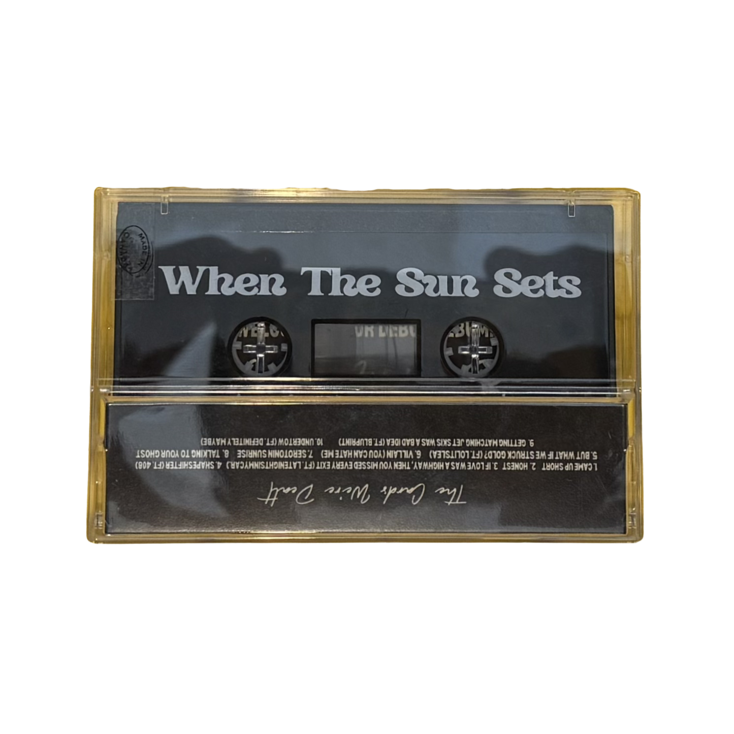 "The Cards We're Dealt Official Cassette Tape