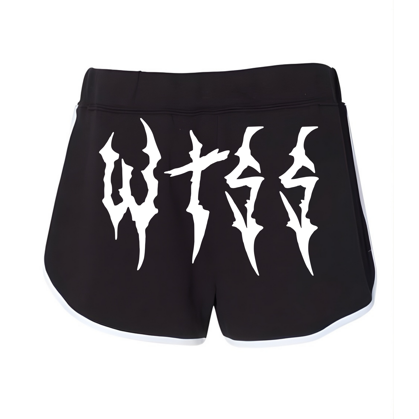 Metal Logo Booty Shorts