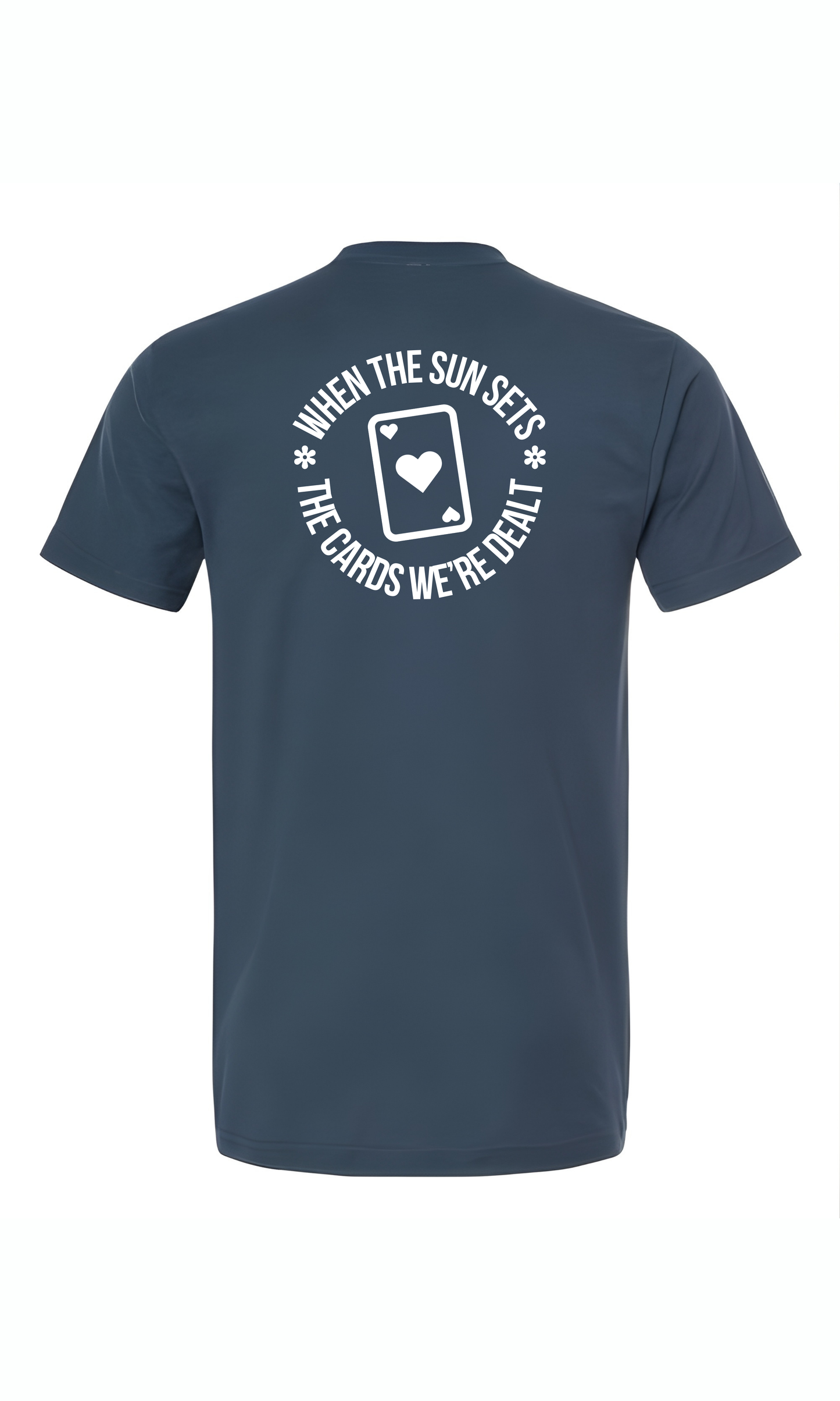 "The Cards We're Dealt" Logo + Card Tee (2 Color Options)