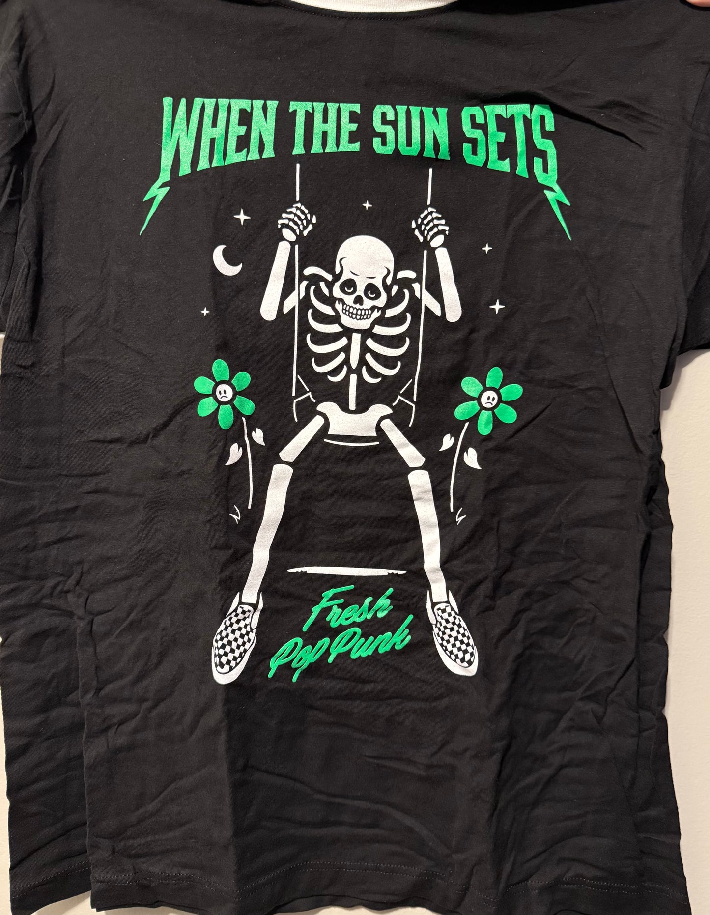 Fresh Skeleton Swing Ringer Tee