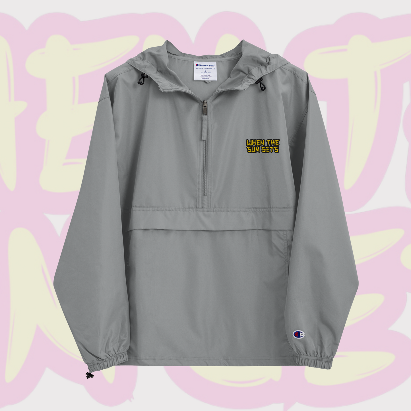 ANIME CHAMPION EMBROIDERED WINDBREAKER