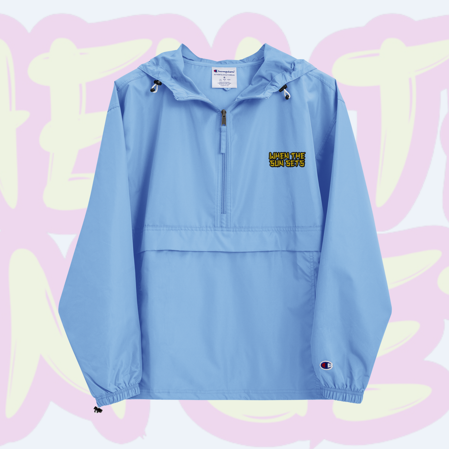 ANIME CHAMPION EMBROIDERED WINDBREAKER