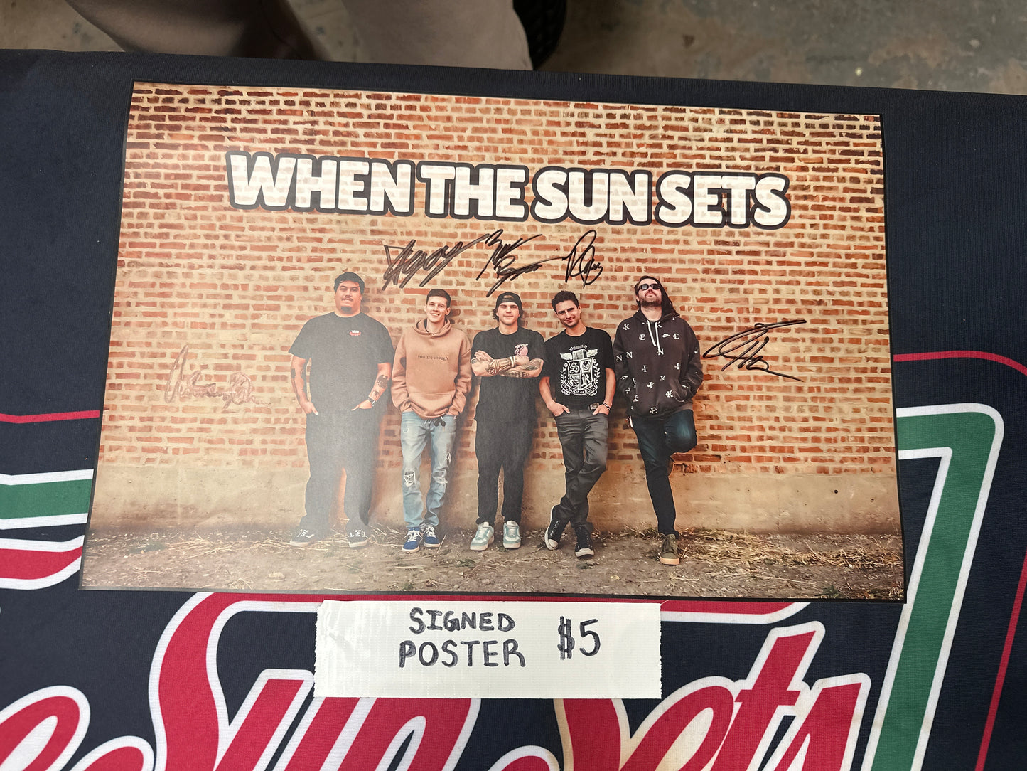 SIGNED POSTER