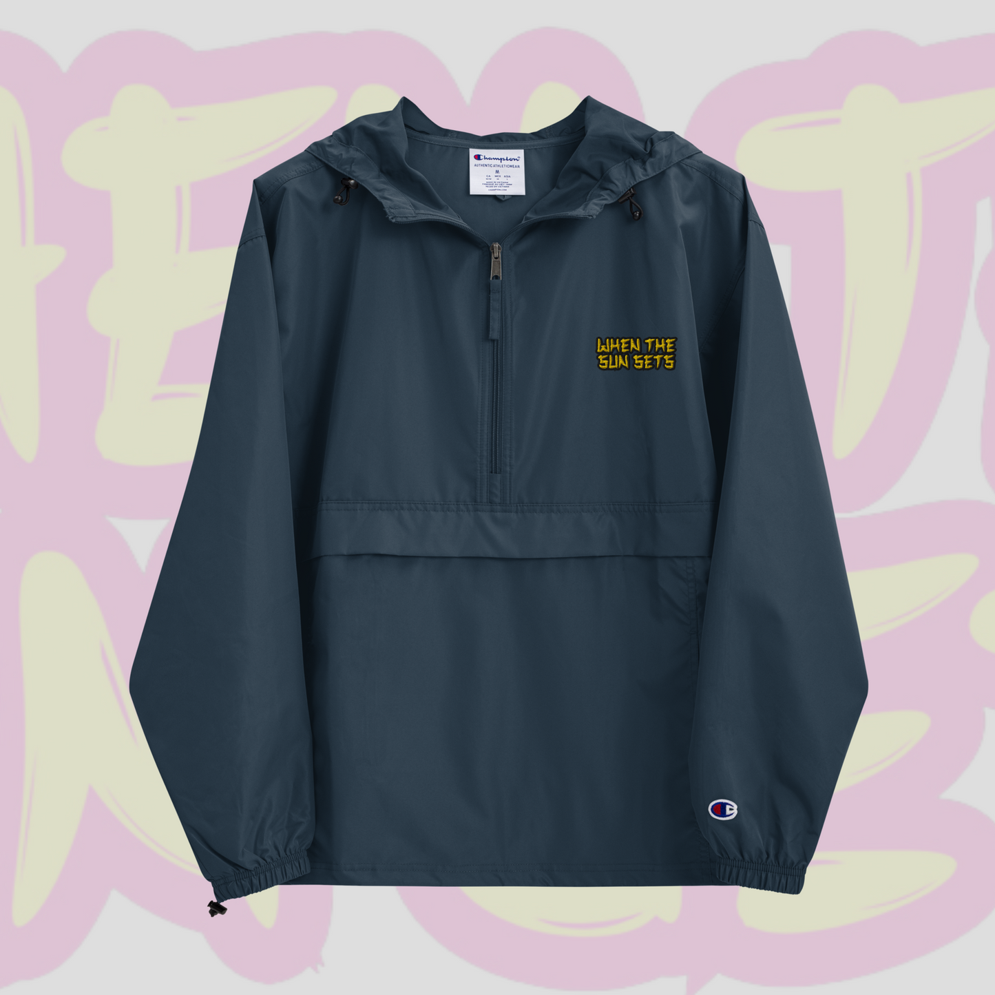 ANIME CHAMPION EMBROIDERED WINDBREAKER
