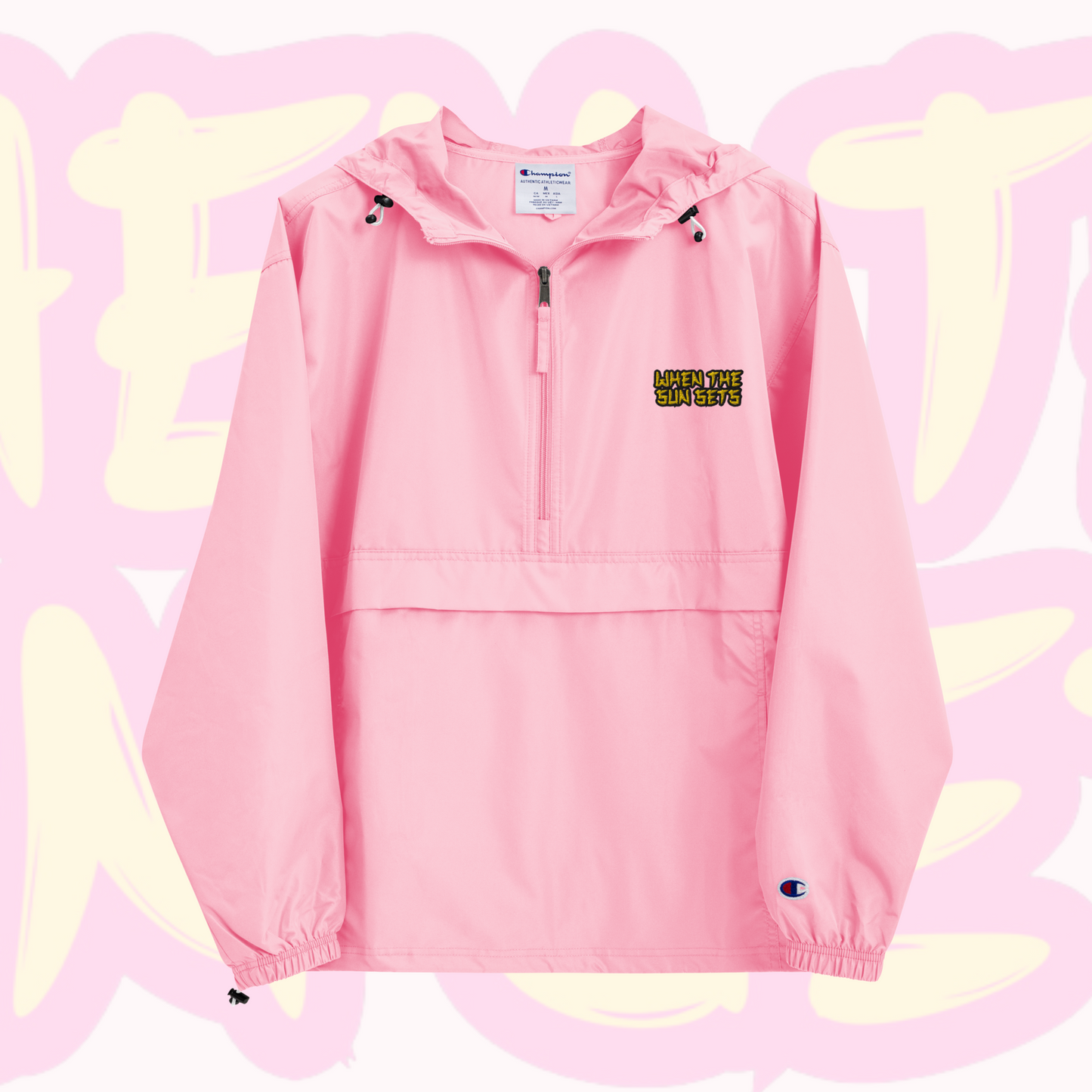 ANIME CHAMPION EMBROIDERED WINDBREAKER
