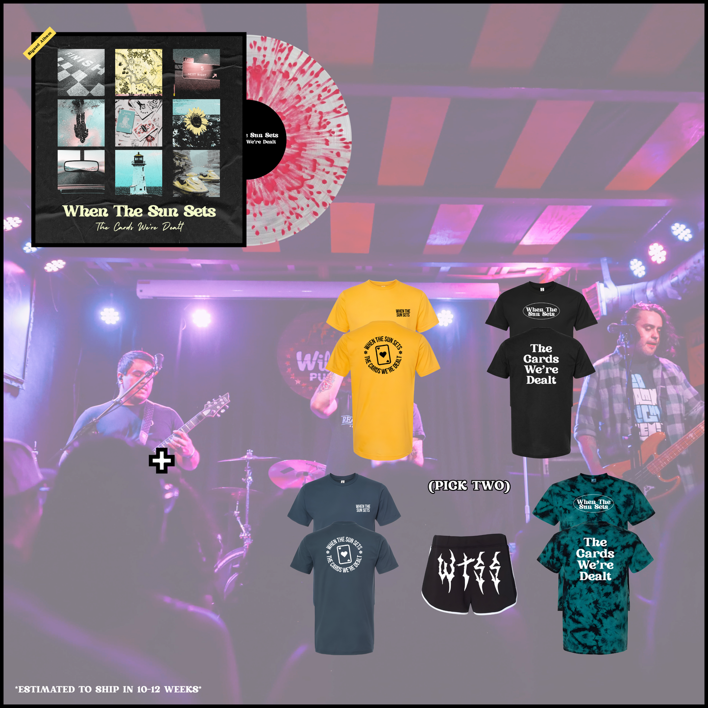 "The Cards We’re Dealt" - Signed Vinyl Album + Wall Flag +  2x Apparel Items *PRE-ORDER*