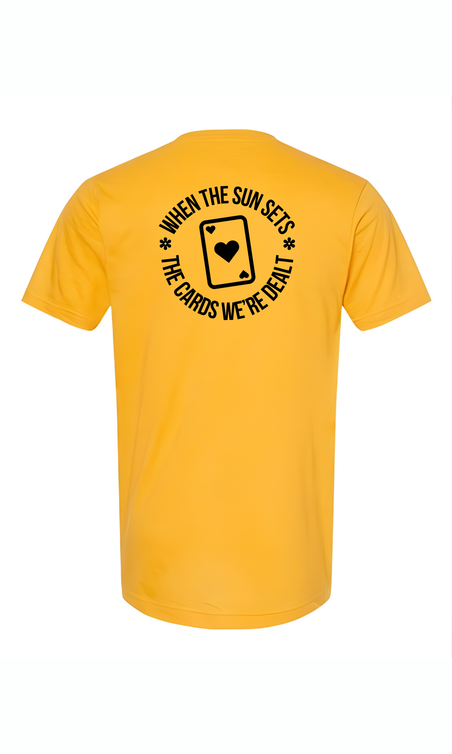 "The Cards We're Dealt" Logo + Card Tee (2 Color Options)
