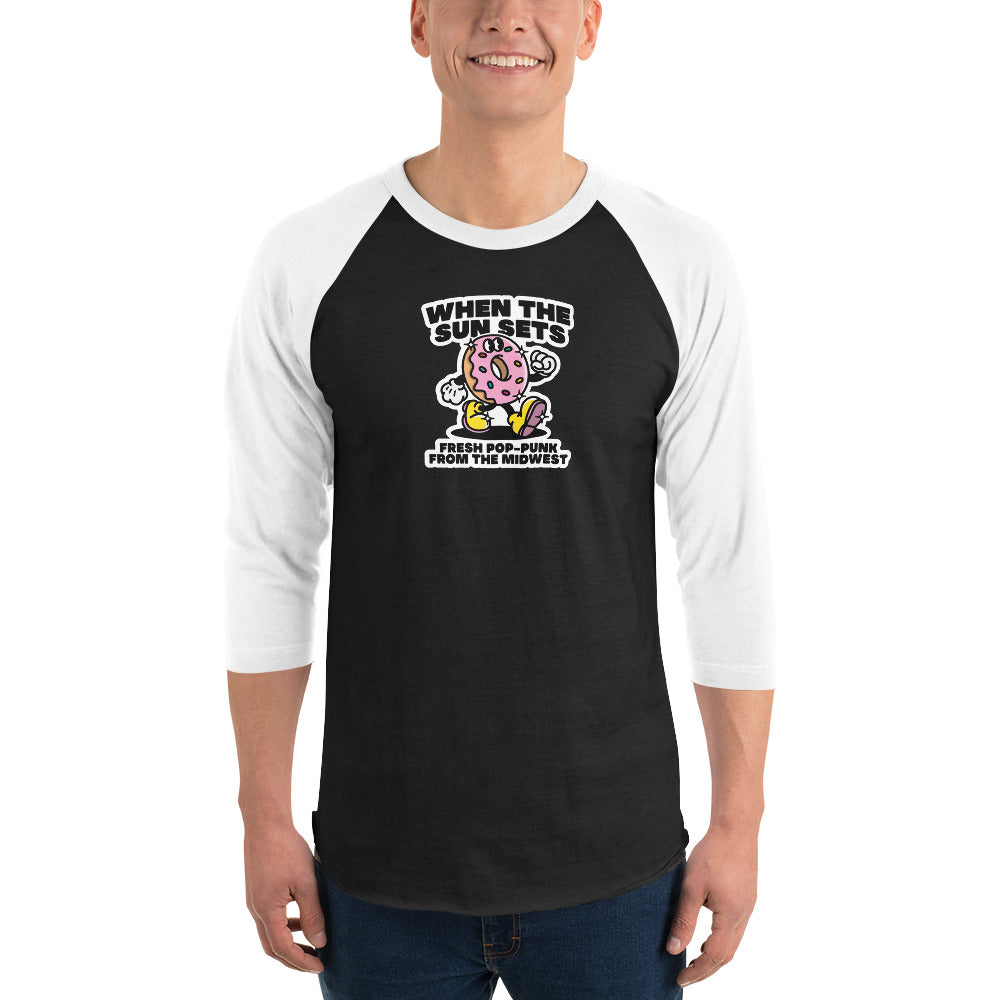 DUNKER THE DONUT BASEBALL TEE
