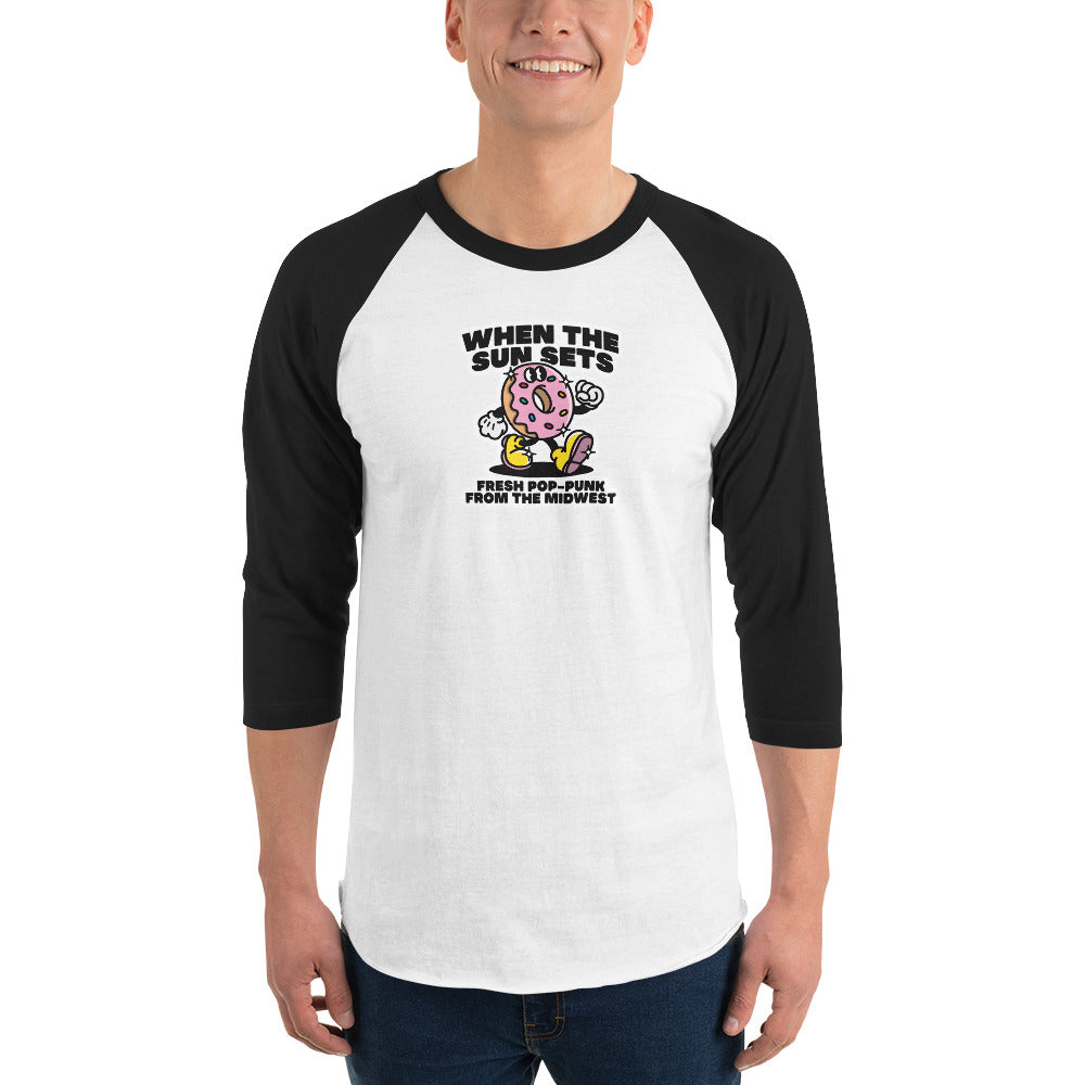 DUNKER THE DONUT BASEBALL TEE
