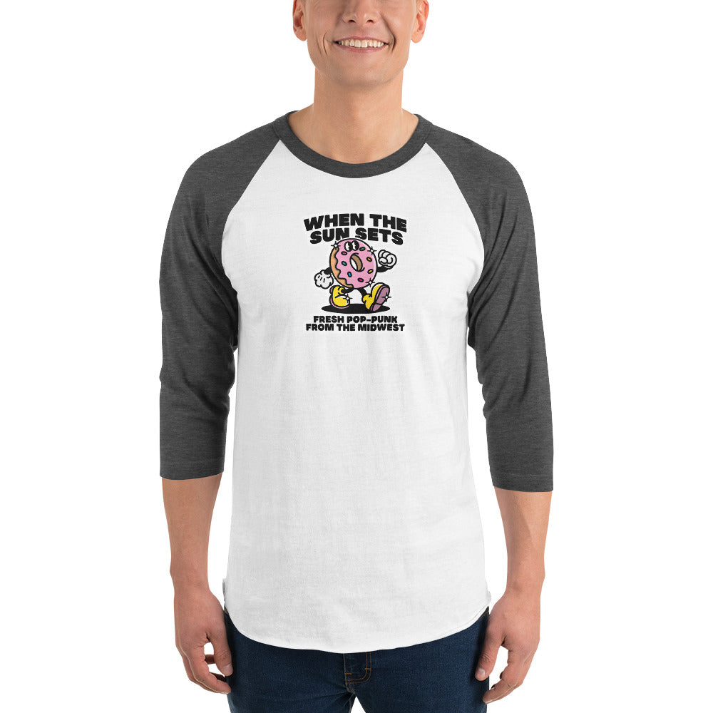 DUNKER THE DONUT BASEBALL TEE
