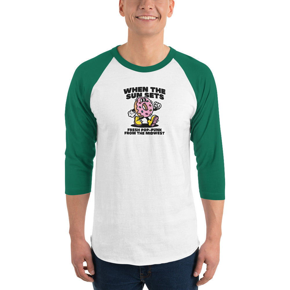 DUNKER THE DONUT BASEBALL TEE