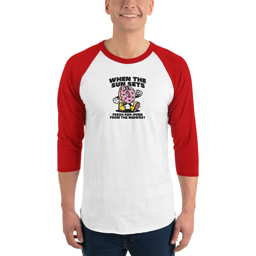 DUNKER THE DONUT BASEBALL TEE